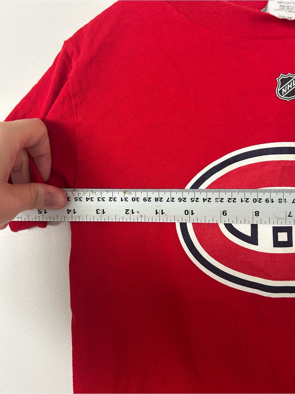 Reebok Montreal Canadiens Youth Tshirt Medium - Picture 4 of 5